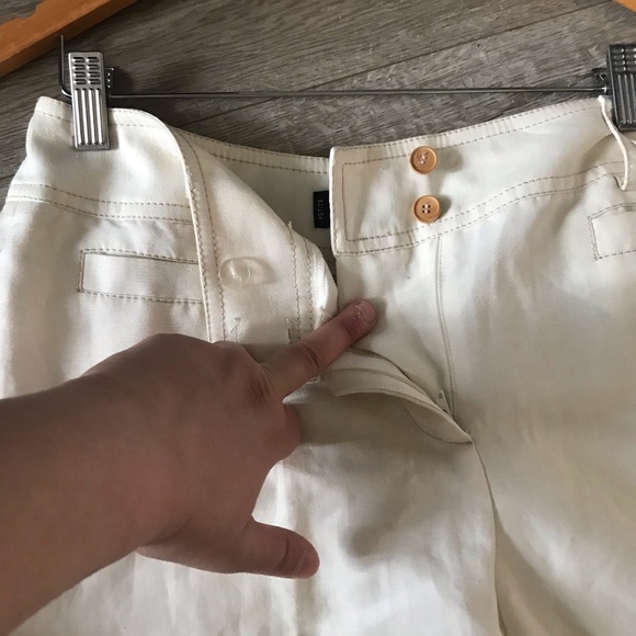 Summer blow out $20!! Off White linen loose fitting pant for ladies 10P - Picture 4 of 7